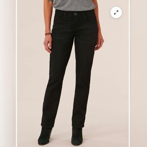 Democracy Black Straighty-Leg Women's Jeans